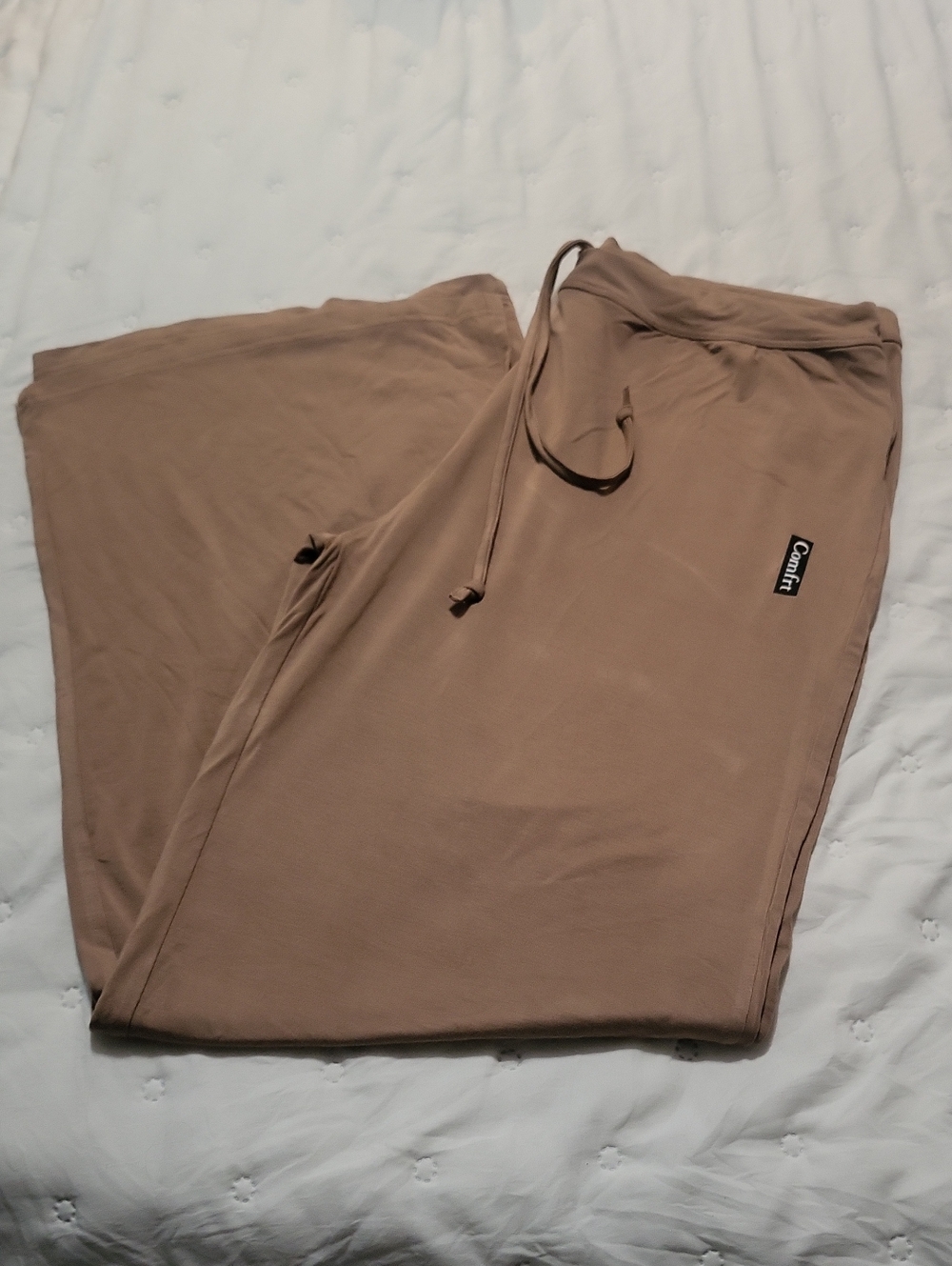 Comfi Relaxed Men’s Drawstring Joggers — Taupe
